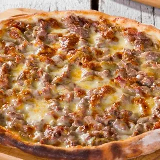 Pizza viande hachée (la grande taille)