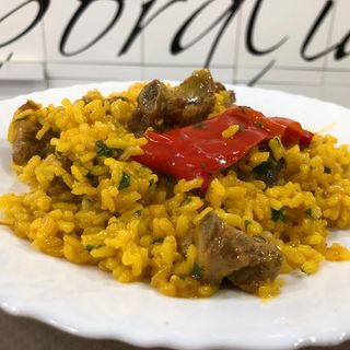 Arroz y Costillejas