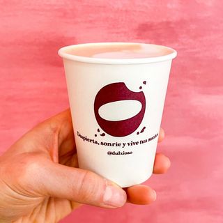 Flat white con leche entera