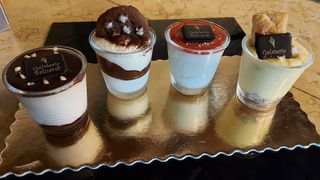 Bicchierini mousse al gusto cremino 