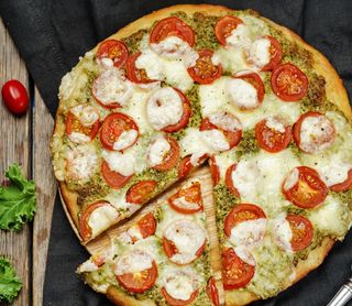 Al pesto bianca