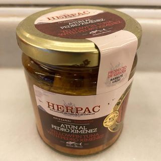 Tarro de atún al Pedro Ximénez