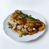 Placki z Grilowanym Kurczakiem