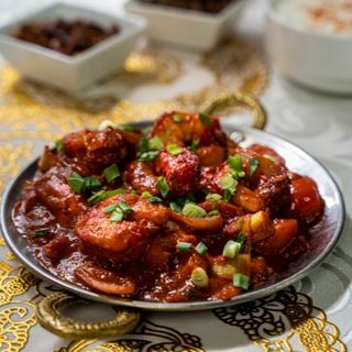 Prawns tawa masala