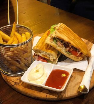 Panini Poulet Fromage