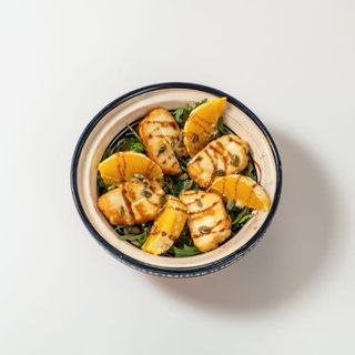 Halloumi a la parrilla