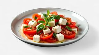 Tomato & feta salad