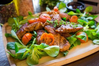 Franjuri de porc trase la tigaie