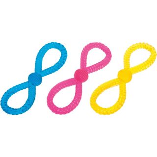 FLAMINGO Igračka za pse Osmica potezač Good4Fun plutajuća, TPR 28cm, raznih boja (KOD FLA1031004)