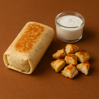 Burrito De Pollo Con Yogur 