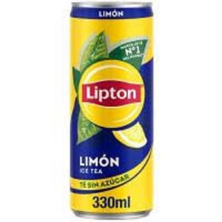 Lipton Té Negro Limón lata 330ml.