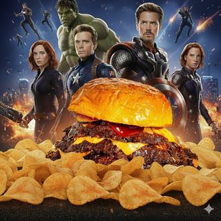 Triple Beef Bacon Cheesy Smash Burger