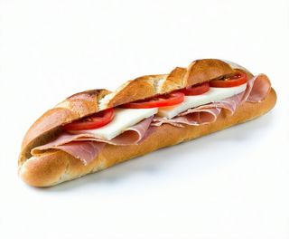 Panino tonno, pomodoro e mozzarella