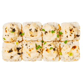 Запеченный с курицей