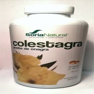 Colestagra (500 Perlas),soria Natural, S.l. Aceite De Onagra