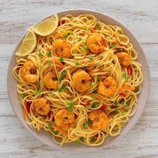 Prawns Schezwan Noodles