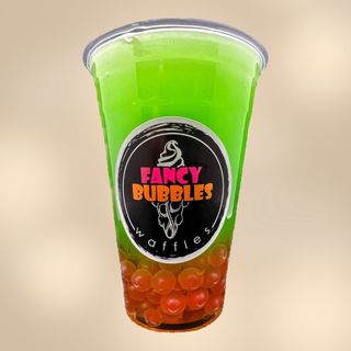 ЗЕЛЕНА ЯБЪЛКА плодов бъбъл тий