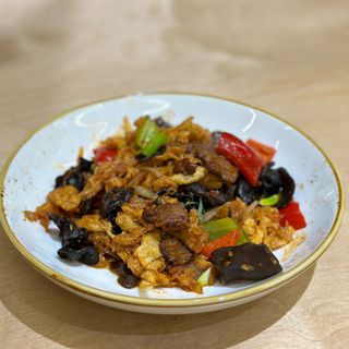 Горячий салат "Мошу ру"