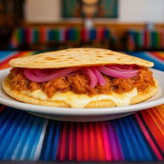 Quesadilla de Cochinita pibil Maiz