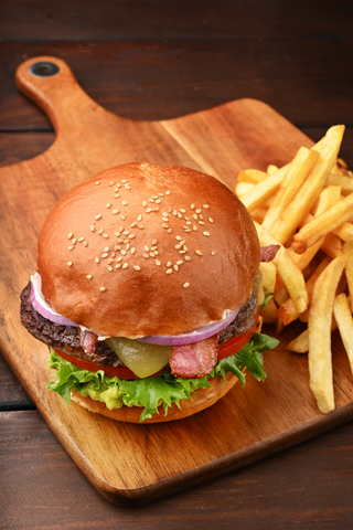 Guacamole Bacon Cheese Burger