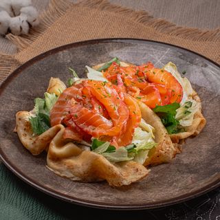 Palačinke sa lososom i sirom rikota 350g