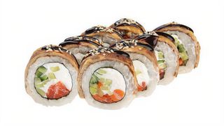 Філадельфія тамаго з лососем | (0.26)