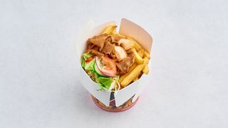 Kebab box z mięsem mieszanym