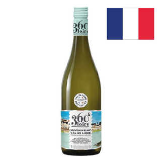 Вино 360 Val De Loire Sauvignon Blanc Біле/сух. 0,75 Л