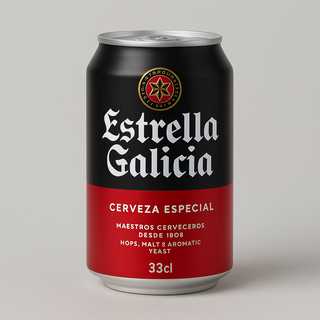 Estrella Galicia Cerveza Lata 33cl