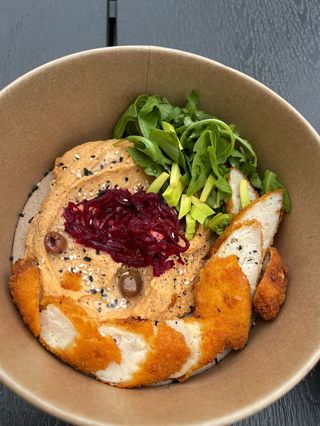 Hummus Crispy Bowl