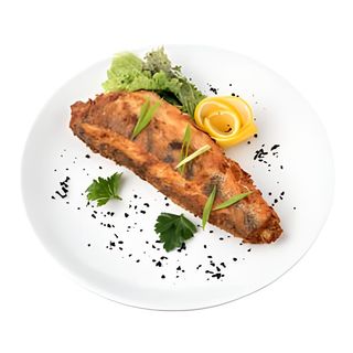 Судак жареный