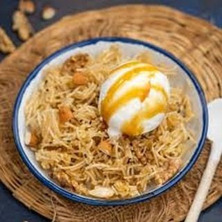 Honey Noodles With Ice Cream