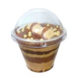 Bolo de Baunilha com Creme de Kinder Bueno e Nutella