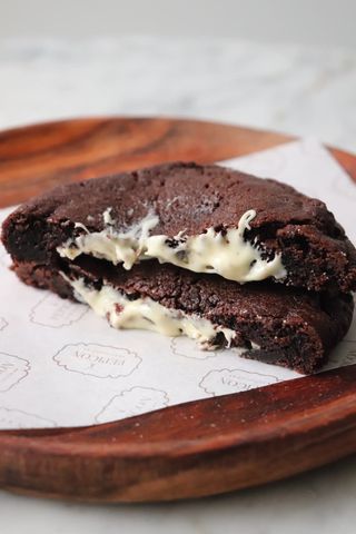 Cookie de Chocolate e Chocolate Branco