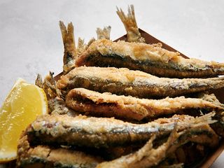 Ración De Boquerones Fritos