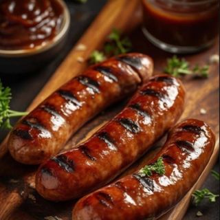 Salchicha De Cerdo A La Brasa