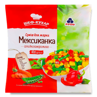 Суміш овочева «Рудь» «Мексиканка» для смаження (400г)