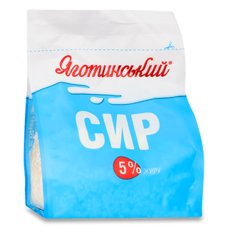 Сир кисломолочний Яготинський 5% (350г)