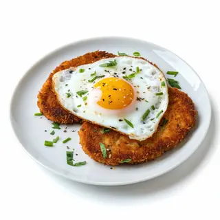 Milanesa A Caballo