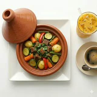 Tajine De Ternera Con Verdura