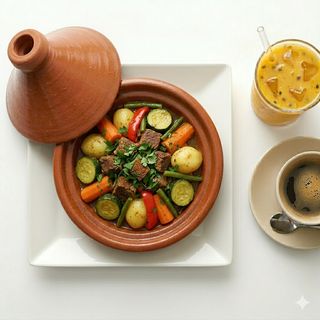 Tajine De Ternera Con Verdura