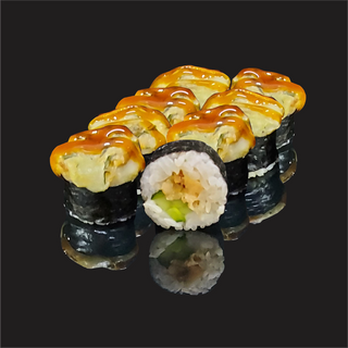 Запечённый лосось Терияки( 8 шт)