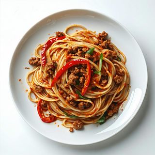 185 Spaghetti di soia piccante