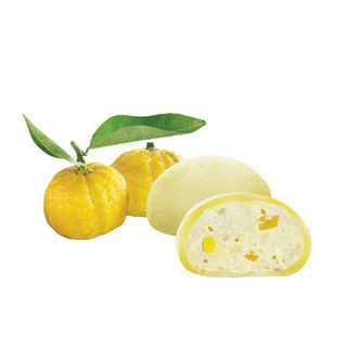 Mochi gelato vegani al gusto yuzu 2 pezzi