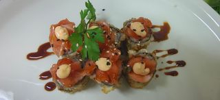 108 Hoso spicy sake fritto 6 pezzi