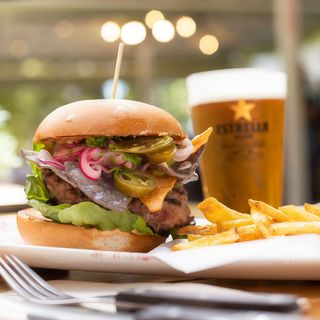 Burger Mex & Co con patatas fritas