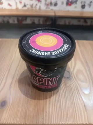 Coppetta "La Pint" - Zabaione superiore