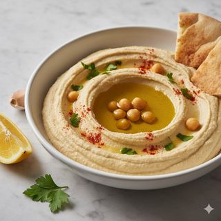 Tarrina de hummus grande