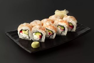 Рол Аляска з креветкою (280г)