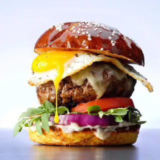 Egg burger